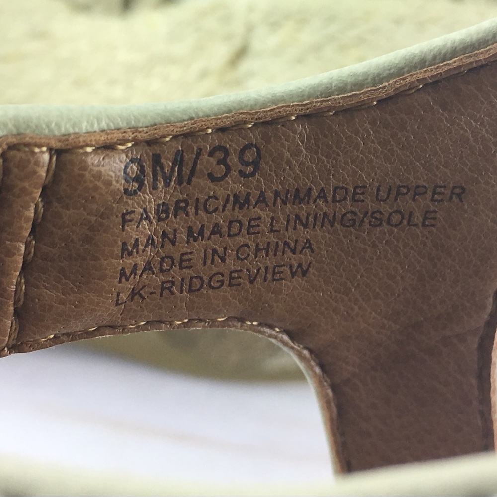 Lucky Brand Ridgeview Wedge Sandals Size 9M - Picture 6 of 8